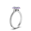 Load image into Gallery viewer, hand-engraved-radiant-cut-halo-diamond-engagement-ring-with-purple-topaz-in-white-gold-FD8588RARGVITOANGLE2-NL-WG_c0274631-1871-405a-bb23-3e8262357358?v=1757588569