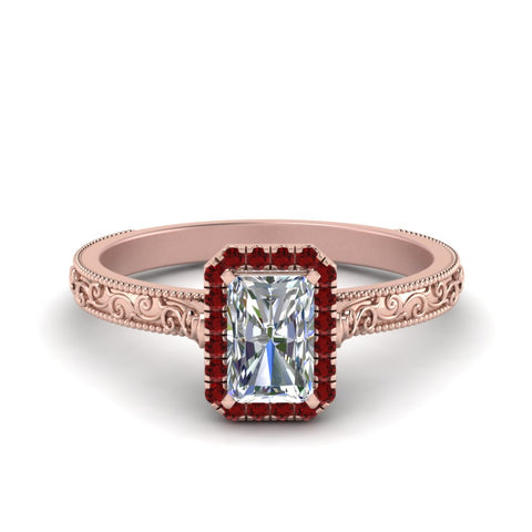 hand-engraved-radiant-cut-halo-diamond-engagement-ring-with-ruby-in-rose-gold-FD8588RARGRUDR-NL-RG?v=1757588447
