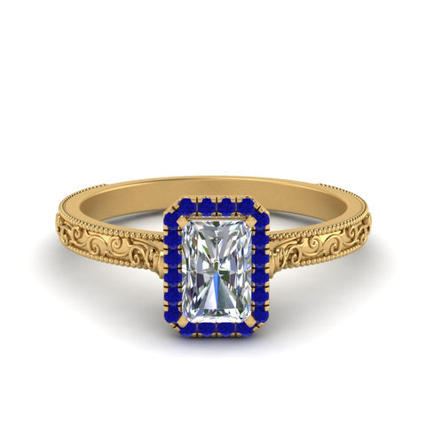 hand-engraved-radiant-cut-halo-diamond-engagement-ring-with-sapphire-in-yellow-gold-FD8588RARGSABL-NL-YG?v=1757588438