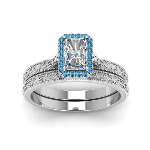 hand-engraved-radiant-cut-halo-diamond-wedding-ring-set-with-blue-topaz-in-white-gold-FD8588RAGICBLTOANGLE5-NL-WG?v=1757665274