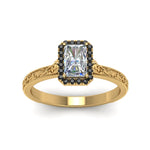 Load image into Gallery viewer, hand-engraved-radiant-cut-halo-engagement-ring-with-black-diamond-in-yellow-gold-FD8588RARGBLACKANGLE5-NL-YG_089e4685-170a-4ce0-8c18-583c0c2e8680?v=1757588566

