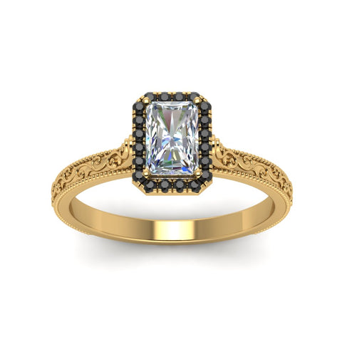 hand-engraved-radiant-cut-halo-engagement-ring-with-black-diamond-in-yellow-gold-FD8588RARGBLACKANGLE5-NL-YG?v=1757588450