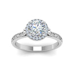 Load image into Gallery viewer, hand-engraved-round-cut-halo-diamond-engagement-ring-in-white-gold-FD8588RORANGLE5-NL-WG_70c9d136-6fc0-4ab7-9996-2b85699ca13a?v=1757588579
