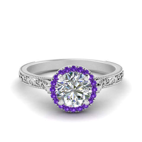 hand-engraved-round-cut-halo-diamond-engagement-ring-with-purple-topaz-in-white-gold-FD8588RORGVITO-NL-WG_66cbd67e-31e8-488a-b516-e626c55ef97a?v=1757588583