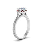 Load image into Gallery viewer, hand-engraved-round-cut-halo-diamond-engagement-ring-with-ruby-in-white-gold-FD8588RORGRUDRANGLE2-NL-WG_61c09dce-b299-4d4d-8654-888186288b8d?v=1757588580
