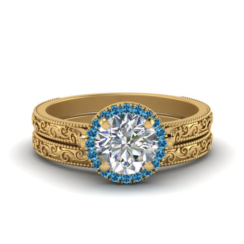 hand-engraved-round-cut-halo-diamond-wedding-ring-set-with-blue-topaz-in-yellow-gold-FD8588ROGICBLTO-NL-YG_7cf2d0ea-585a-4c6f-b546-a13c805171d2?v=1757665404