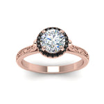Load image into Gallery viewer, hand-engraved-round-cut-halo-engagement-ring-with-black-diamond-in-rose-gold-FD8588RORGBLACKANGLE5-NL-RG_2d533d63-017a-4c55-ab33-2d9bdcc84139?v=1757588584
