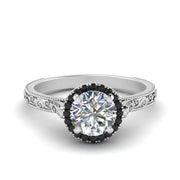 hand-engraved-round-cut-halo-engagement-ring-with-black-diamond-in-white-gold-FD8588RORGBLACK-NL-WG_1782709b-c269-4629-b682-82e58adf5000?v=1757588582