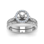 Load image into Gallery viewer, hand-engraved-semi-mount-halo-diamond-wedding-ring-set-in-white-gold-FD8588ROSMANGLE5-NL-WG?v=1757666482

