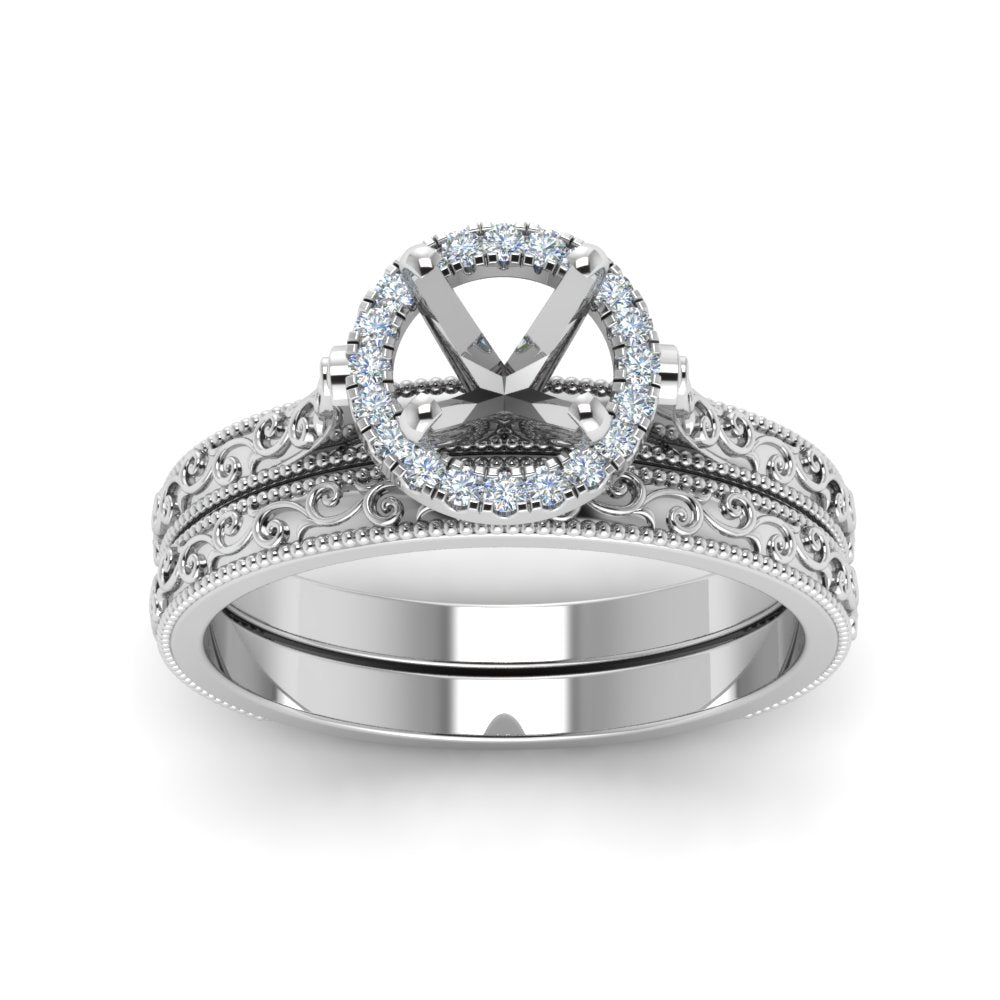 hand-engraved-semi-mount-halo-diamond-wedding-ring-set-in-white-gold-FD8588ROSMANGLE5-NL-WG?v=1757666482