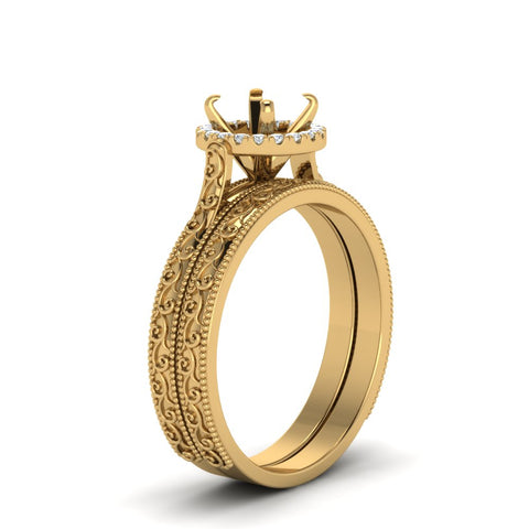 hand-engraved-semi-mount-halo-diamond-wedding-ring-set-in-yellow-gold-FD8588ROSMANGLE2-NL-YG?v=1757666482