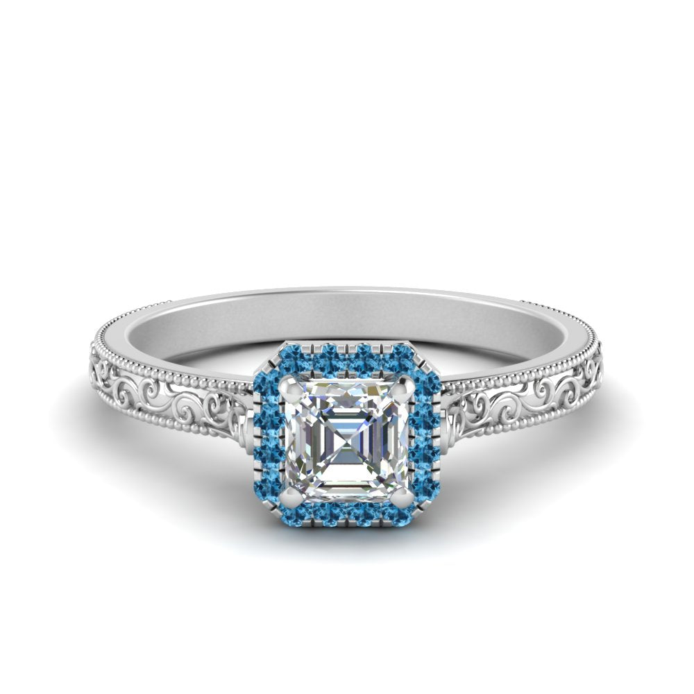 hand-engraved-vintage-asscher-diamond-engagement-ring-with-blue-topaz-halo-in-white-gold-FD8588ASRGICBLTO-NL-WG?v=1757678067