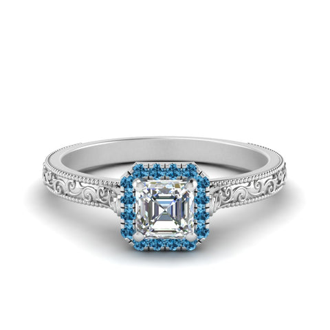 hand-engraved-vintage-asscher-diamond-engagement-ring-with-blue-topaz-halo-in-white-gold-FD8588ASRGICBLTO-NL-WG?v=1757678067