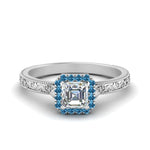 Load image into Gallery viewer, hand-engraved-vintage-asscher-diamond-engagement-ring-with-blue-topaz-halo-in-white-gold-FD8588ASRGICBLTO-NL-WG_e9399844-94a3-4782-bf85-5b8f159fb2a4?v=1757589528
