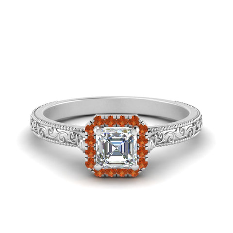 hand-engraved-vintage-asscher-diamond-engagement-ring-with-orange-sapphire-halo-in-white-gold-FD8588ASRGSAOR-NL-WG_f08c82e1-023c-4d3a-a386-2913f13bda13?v=1757589527