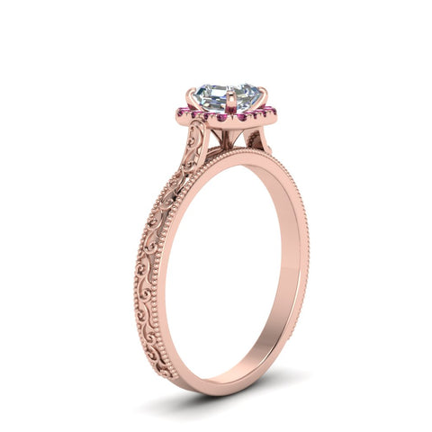 hand-engraved-vintage-asscher-diamond-engagement-ring-with-pink-sapphire-halo-in-rose-gold-FD8588ASRGSADRPIANGLE2-NL-RG?v=1757588473