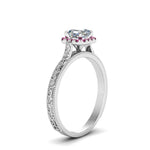 Load image into Gallery viewer, hand-engraved-vintage-asscher-diamond-engagement-ring-with-pink-sapphire-halo-in-white-gold-FD8588ASRGSADRPIANGLE2-NL-WG_6c8fdeae-d318-41f2-8263-8ef969c3b32e?v=1757589527
