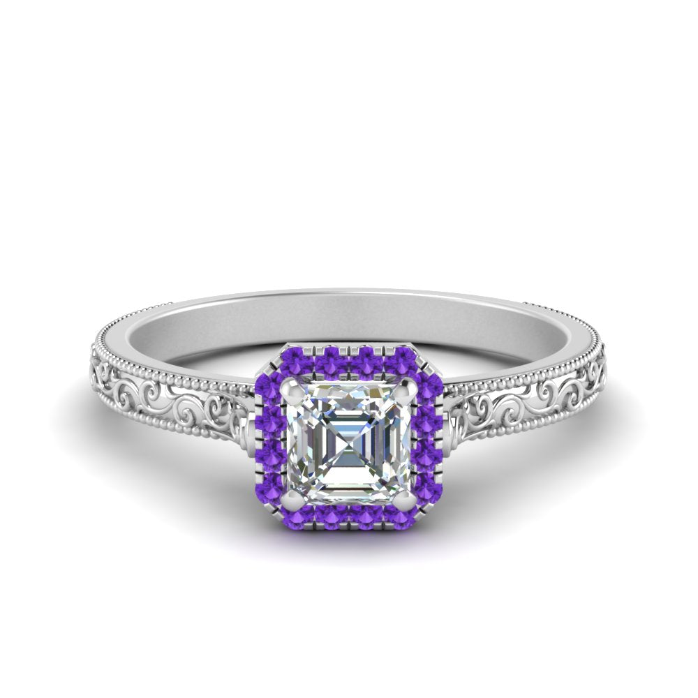 hand-engraved-vintage-asscher-diamond-engagement-ring-with-purple-topaz-halo-in-white-gold-FD8588ASRGVITO-NL-WG_7120a922-2401-494f-b838-47c10a65a445?v=1757589528
