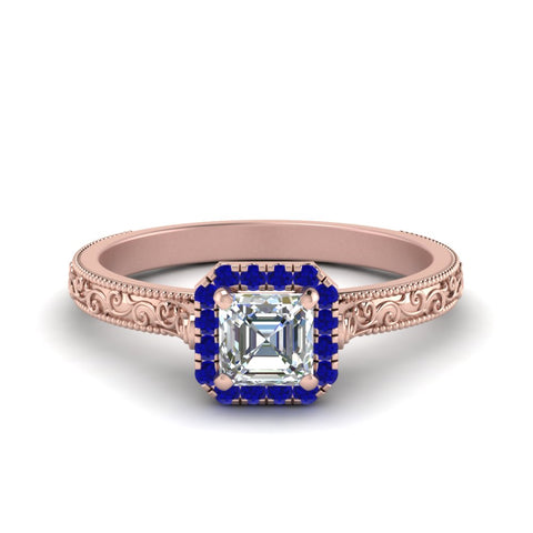 hand-engraved-vintage-asscher-diamond-engagement-ring-with-sapphire-halo-in-rose-gold-FD8588ASRGSABL-NL-RG_dda8d4ae-eebc-4b4a-b066-07b409dcf416?v=1757589528