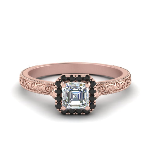 hand-engraved-vintage-asscher-engagement-ring-with-black-diamond-halo-in-rose-gold-FD8588ASRGBLACK-NL-RG?v=1757678067