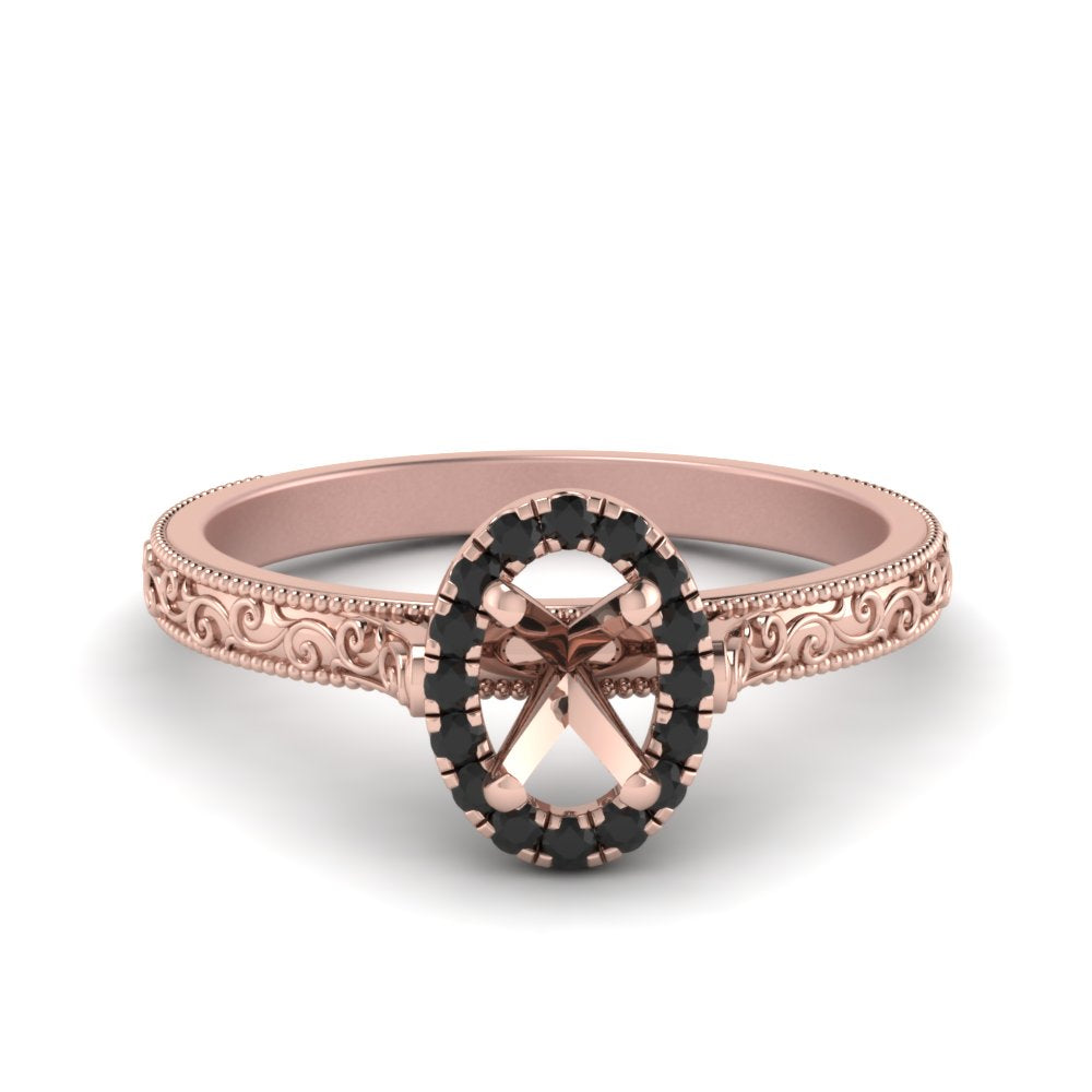 hand-engraved-vintage-semi-mount-engagement-ring-with-black-diamond-halo-in-rose-gold-FD8588SMRGBLACK-NL-RG?v=1757589034