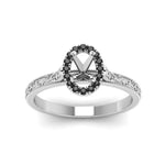 Load image into Gallery viewer, hand-engraved-vintage-semi-mount-engagement-ring-with-black-diamond-halo-in-white-gold-FD8588SMRGBLACKANGLE5-NL-WG?v=1757589033
