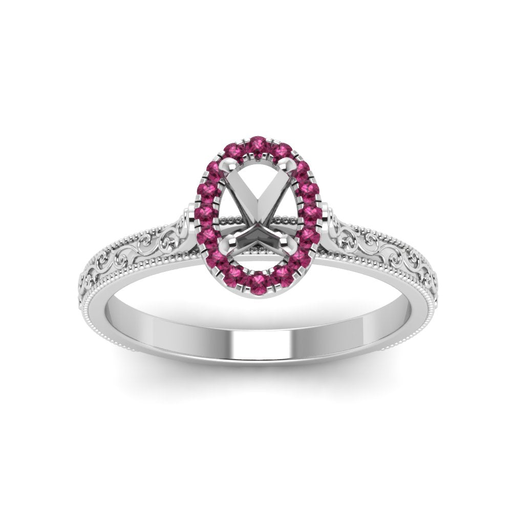 hand-engraved-vintage-semi-mount-engagement-ring-with-pink-sapphire-halo-in-white-gold-FD8588SMRGSADRPIANGLE5-NL-WG?v=1757589034