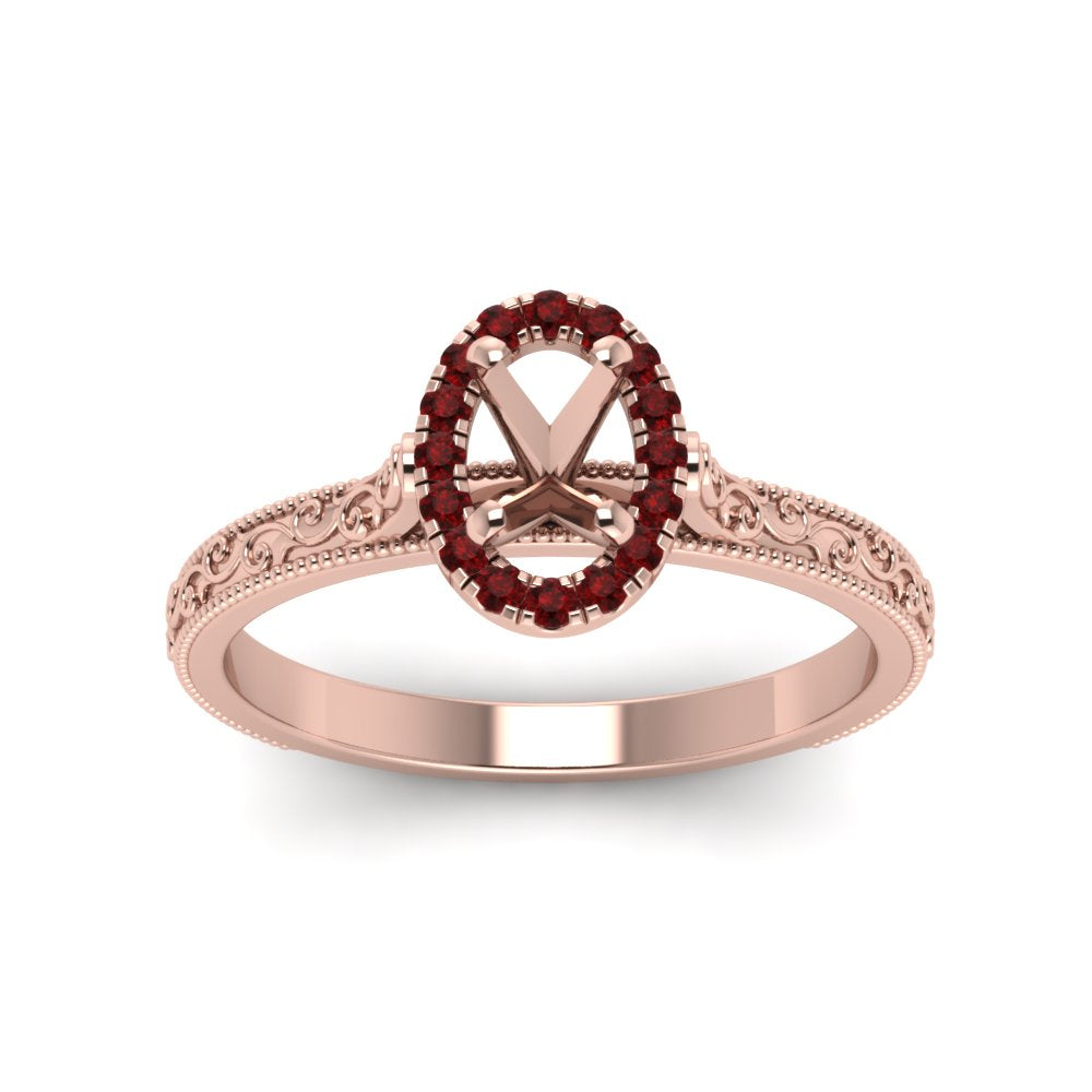 hand-engraved-vintage-semi-mount-engagement-ring-with-ruby-halo-in-rose-gold-FD8588SMRGRUDRANGLE5-NL-RG?v=1757589033