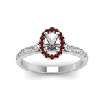 Load image into Gallery viewer, hand-engraved-vintage-semi-mount-engagement-ring-with-ruby-halo-in-white-gold-FD8588SMRGRUDRANGLE5-NL-WG?v=1757589034
