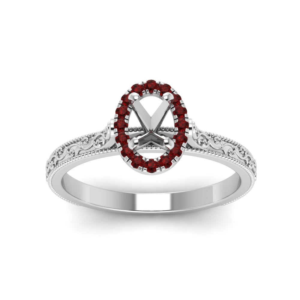 hand-engraved-vintage-semi-mount-engagement-ring-with-ruby-halo-in-white-gold-FD8588SMRGRUDRANGLE5-NL-WG?v=1757589034