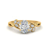 Load image into Gallery viewer, handmade-leaf-design-oval-bezel-set-nature-ring-in-yellow-gold-FD10962OVR-NL-YG