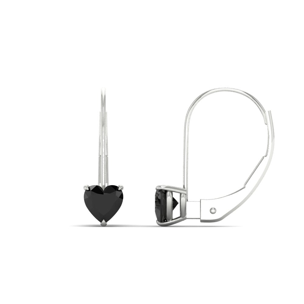 heart-black-diamond-solitaire-earrings-1-carat-leverback-in-white-gold-FD-EAR9225HTGBLACK-1.00 CT-NL-WG