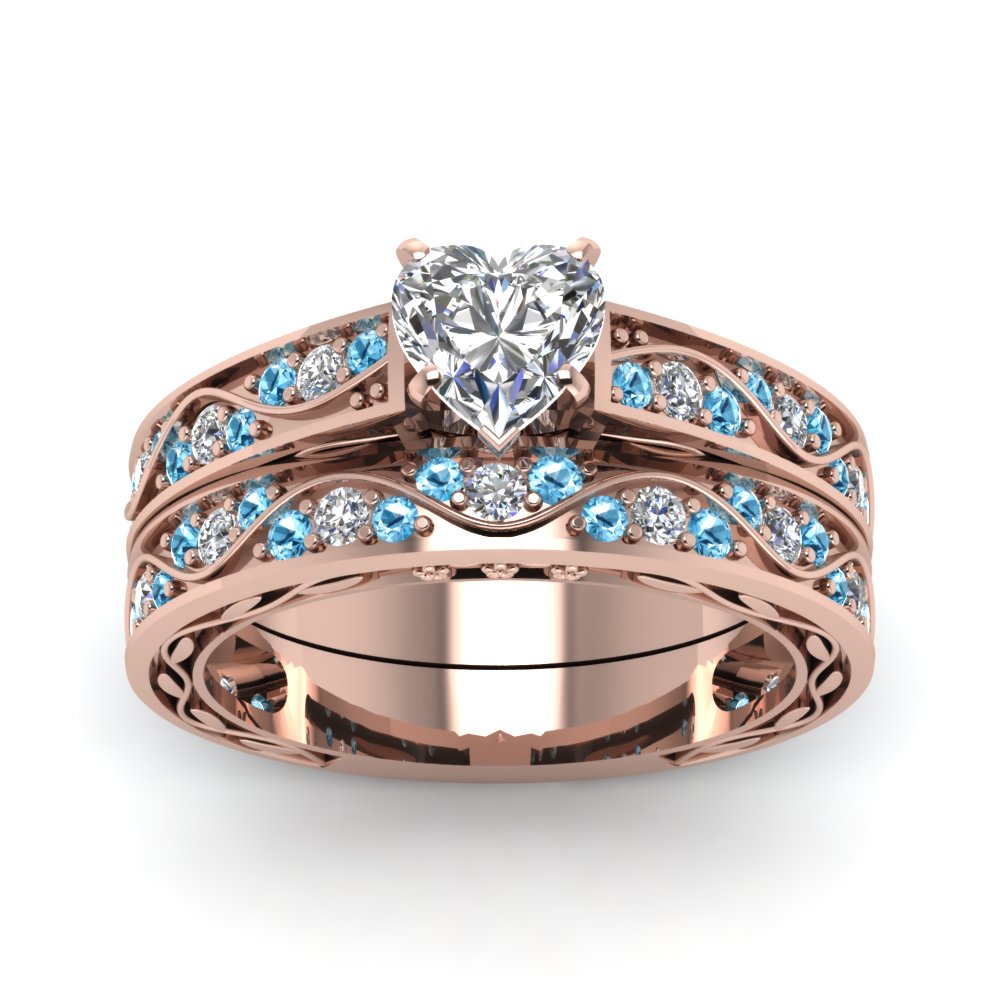 heart-cut-antique-filigree-wedding-ring-set-with-ice-blue-topaz-in-rose-gold-FDENS3543HTGICBLTOANGLE5-NL-RG