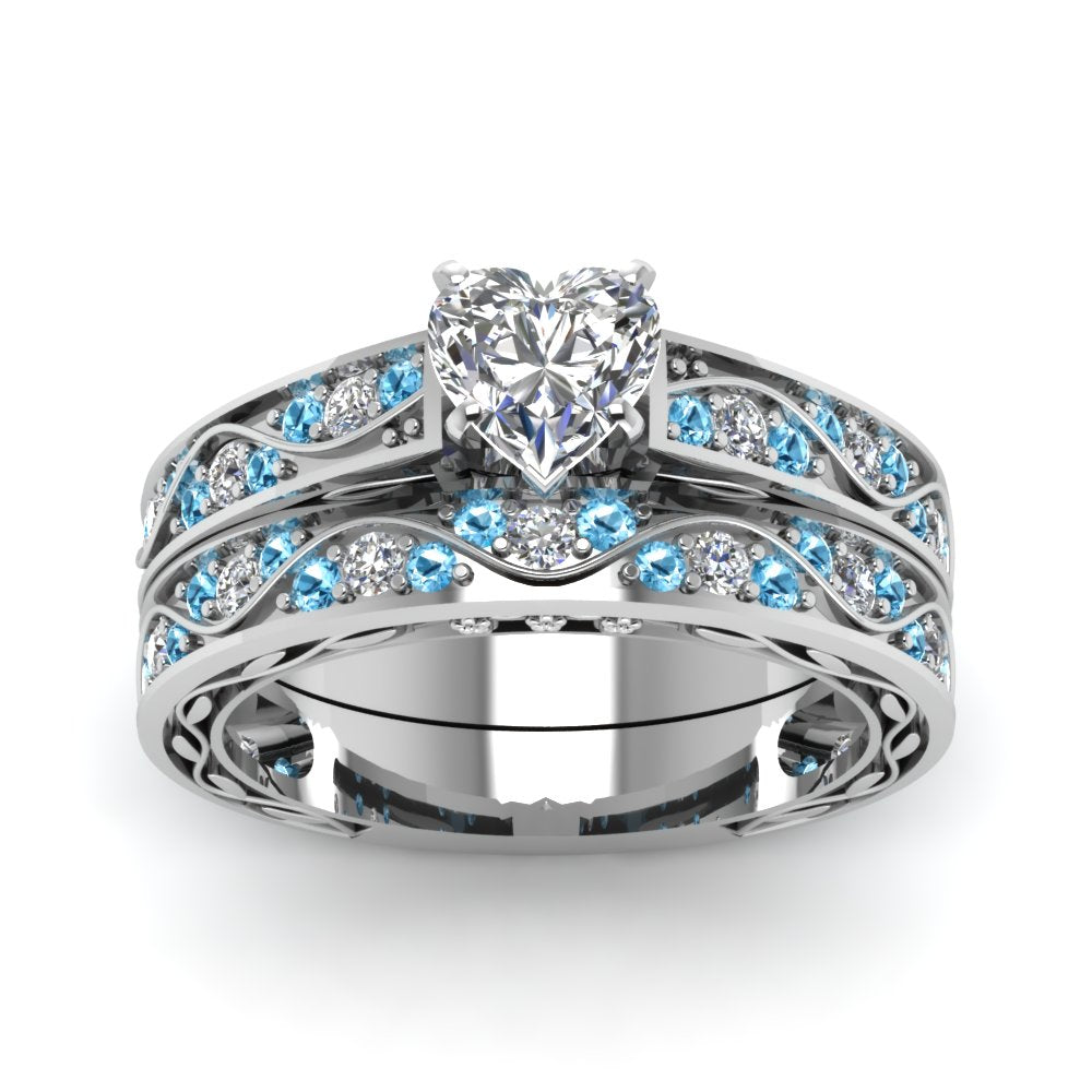 heart-cut-antique-filigree-wedding-ring-set-with-ice-blue-topaz-in-white-gold-FDENS3543HTGICBLTOANGLE5-NL-WG
