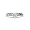 Load image into Gallery viewer, heart-cut-cathedral-pave-diamond-engagement-ring-with-emerald-in-white-gold-FD11145HTRGEMGR-NL-WG.png?v