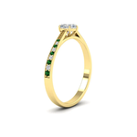 Load image into Gallery viewer, heart-cut-cathedral-pave-diamond-engagement-ring-with-emerald-in-yellow-gold-FD11145HTRGEMGRANGLE2-NL-YG.png?v
