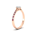 Load image into Gallery viewer, heart-cut-cathedral-pave-diamond-engagement-ring-with-pink-sapphire-in-rose-gold-FD11145HTRGSADRPIANGLE2-NL-RG.png?v
