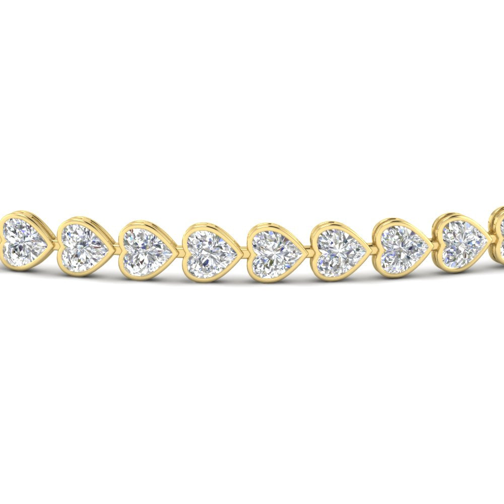 heart-cut-diamond-bezel-tennis-bracelet-in-yellow-gold-fdbrc10581htangle2-4-40-ct-nl-yg