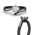 Load image into Gallery viewer, heart-cut-diamond-swirl-channel-ring-in-black-gold-FDENS4028HTRANGLE3-NL-BG.jpg?v=1754995894
