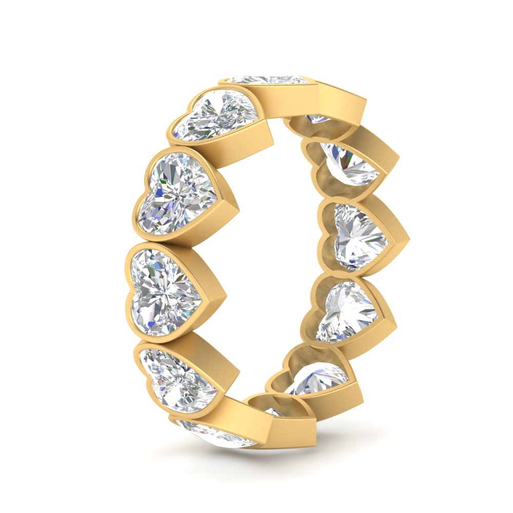heart-diamond-bezel-eternity-ring-6-carat-in-yellow-gold-FD10573HT-0.50CT-NL-YG