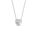 Load image into Gallery viewer, Solitaire Bezel Heart Shape Pendant
