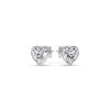 Load image into Gallery viewer, heart-diamond-bezel-stud-earring-1.50-carat-in-white-gold-FD-EAR10516HT-1.50CT-NL-WG.jpg?v=1748604494