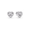 Load image into Gallery viewer, heart-diamond-bezel-stud-earring-4-carat-in-white-gold-FD-EAR10516HTANGLE1-4.00CT-NL-WG.jpg?v=1767860825