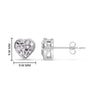 Load image into Gallery viewer, heart-diamond-bezel-stud-earring-4-carat-in-white-gold-FD-EAR10516HTANGLE2-4.00CT-NL-WG-HW.jpg?v=1767860825