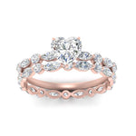 Load image into Gallery viewer, heart-diamond-floating-marquise-accent-ring-with-eternity-wedding-band-in-rose-gold-FDEWB9398HTANGLE5-NL-RG.jpg?v=1758802050
