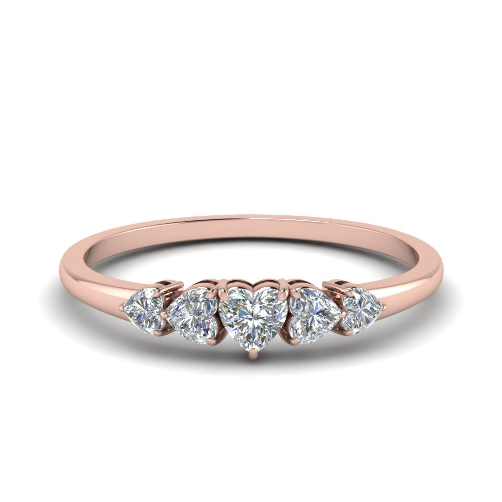 heart-diamond-graduated-5-stone-wedding-ring-in-rose-gold-FD8898-NL-RG