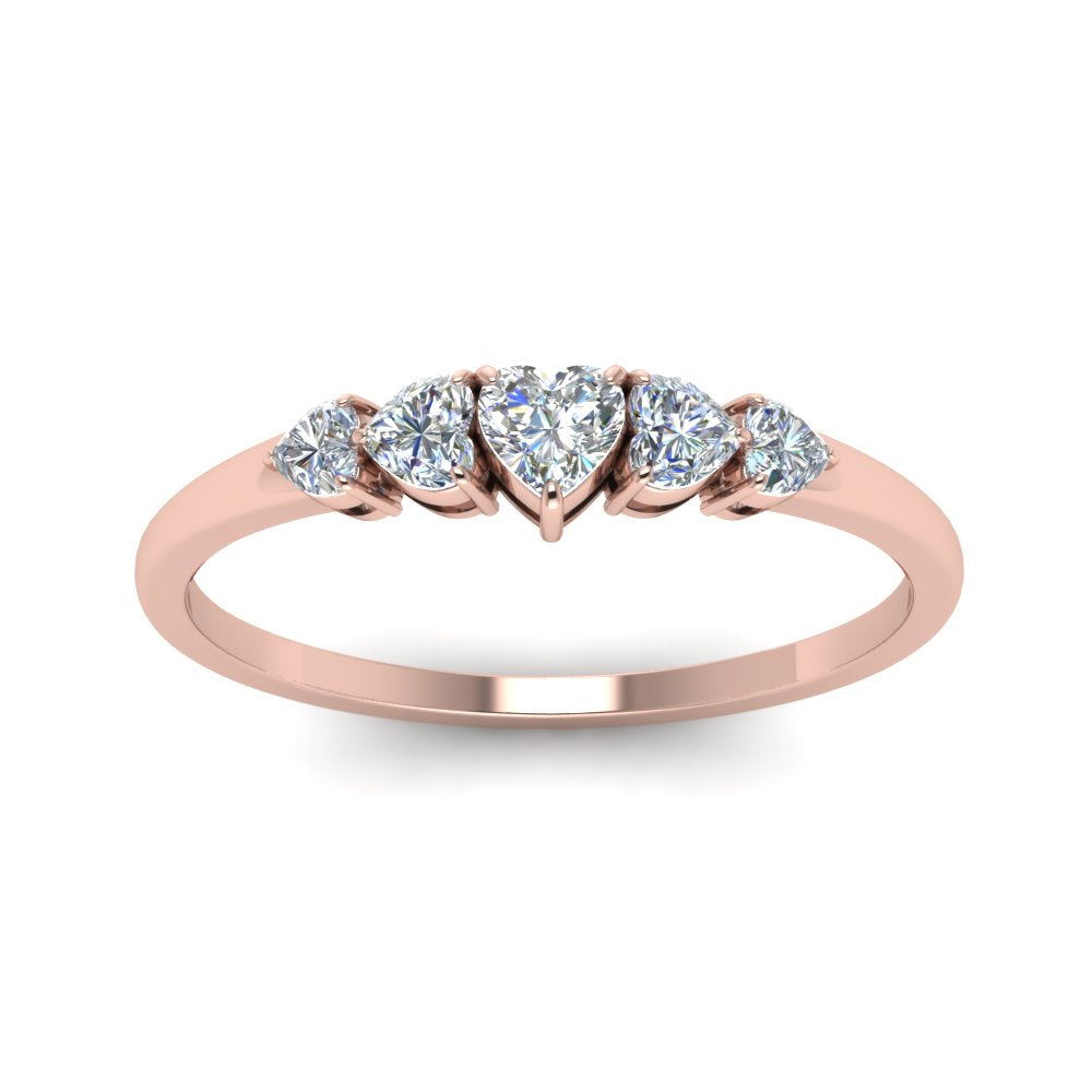 heart-diamond-graduated-5-stone-wedding-ring-in-rose-gold-FD8898-NL-RG