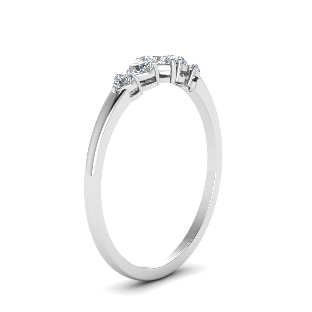 heart-diamond-graduated-5-stone-wedding-ring-in-white-gold-FD8898-NL-WG
