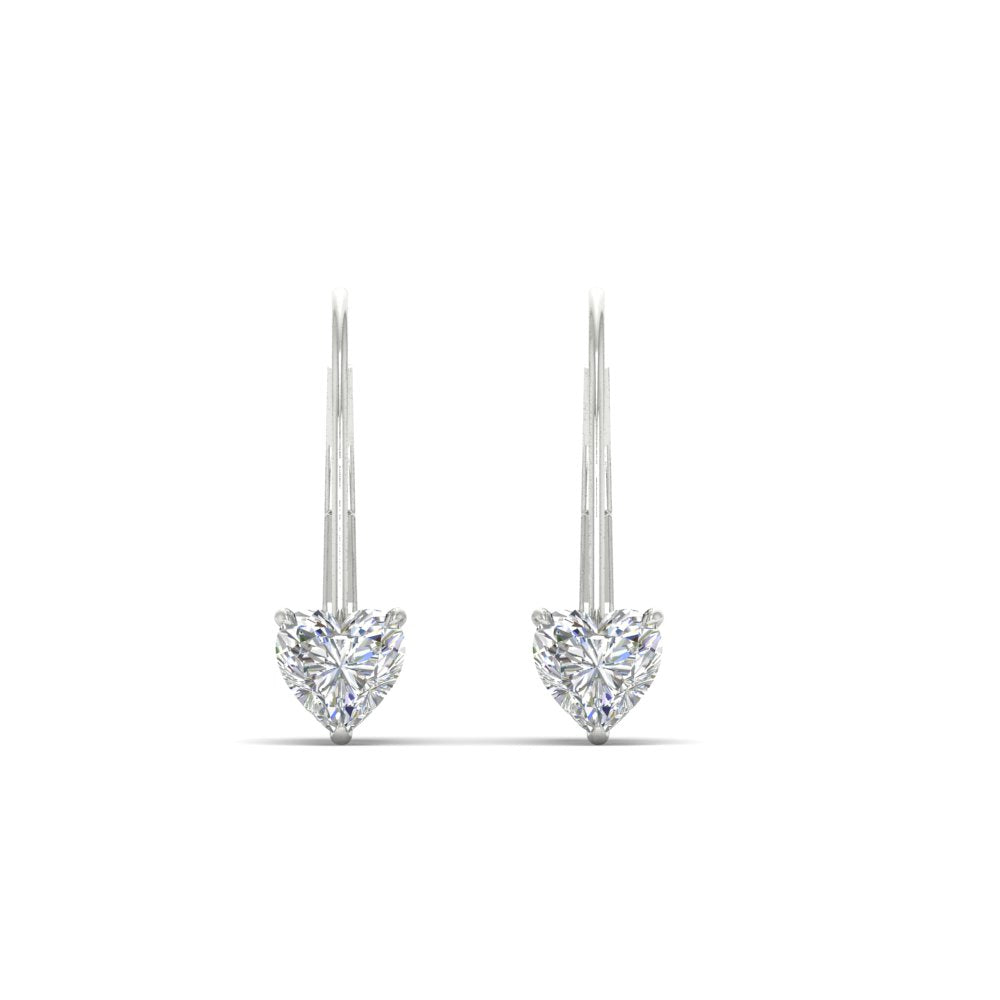 heart-diamond-solitaire-earrings-1-carat-leverback-in-white-gold-FD-EAR9225HT-1.00 CT-NL-WG