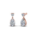 Thumbnail 3 - heart-diamond-stud-teardrop-earring-in-rose-gold-FDEAR8989ANGLE1-NL-RG